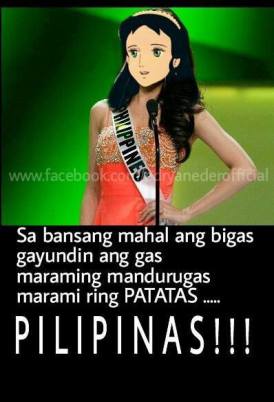 Princess Sarah as the Philippine delegate for a pun international beauty pageant